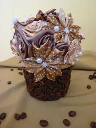 Kávová dekorácia 2